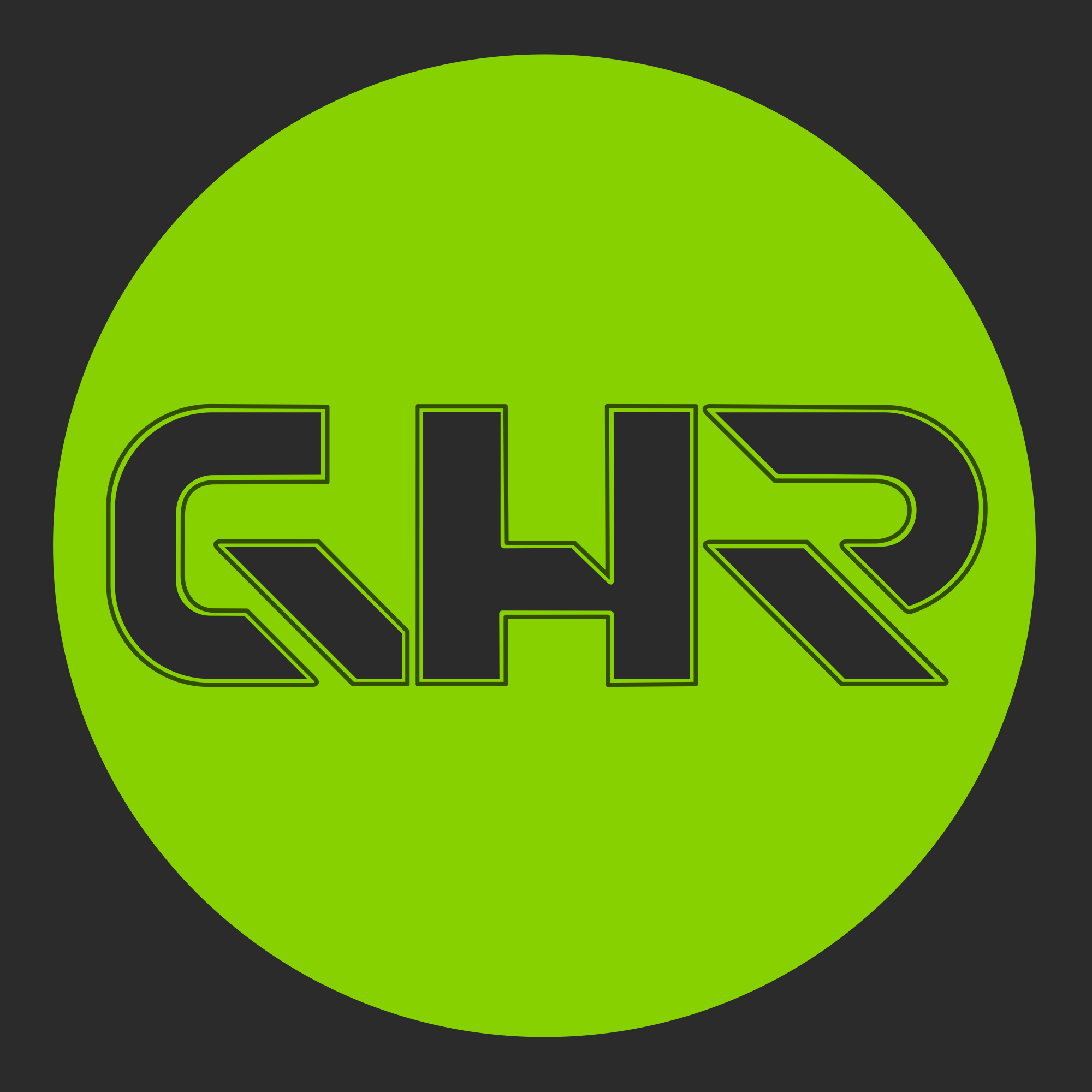 Hellish Racing Logo Green Hell Racing